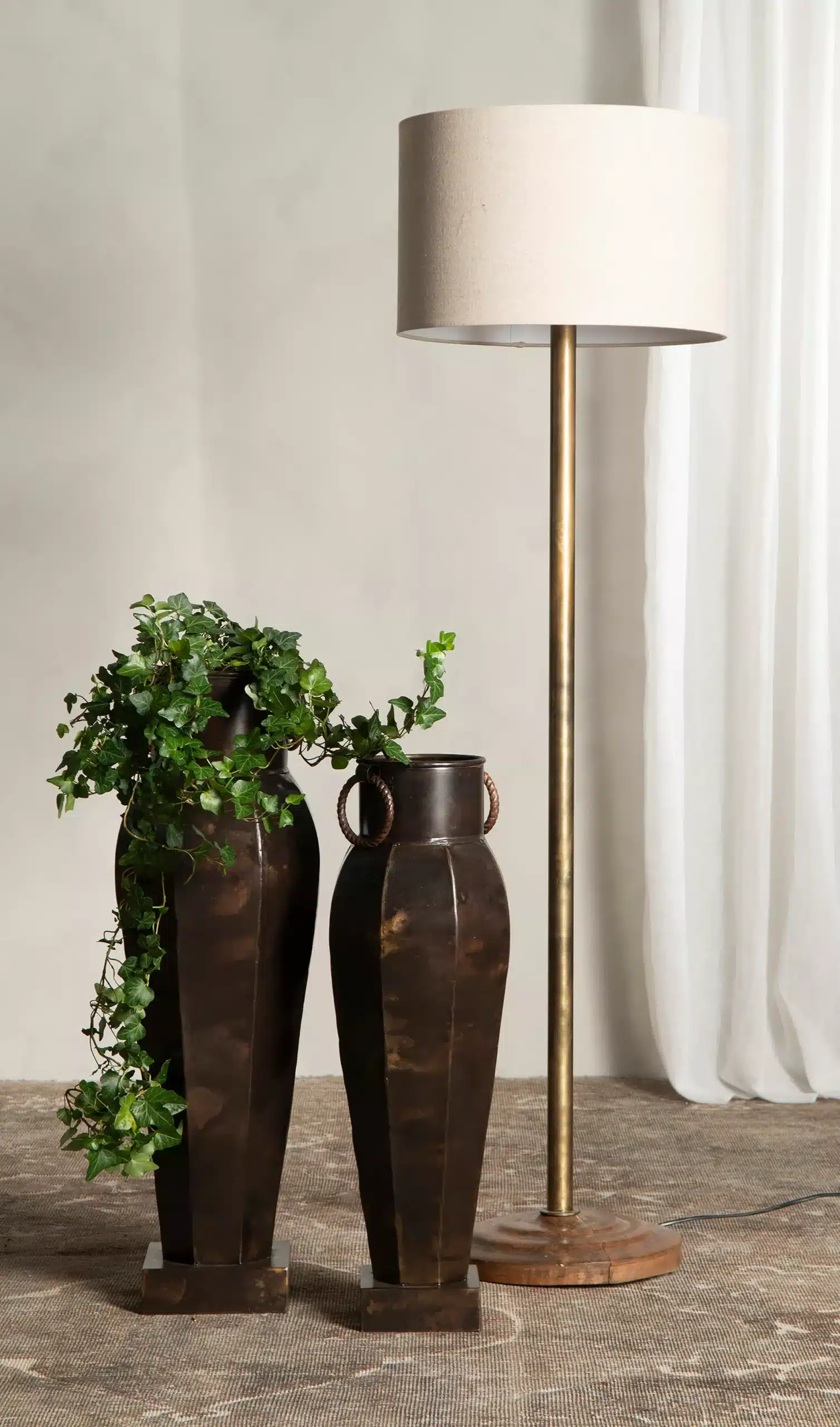 Urna Antik Brun - Bild 3