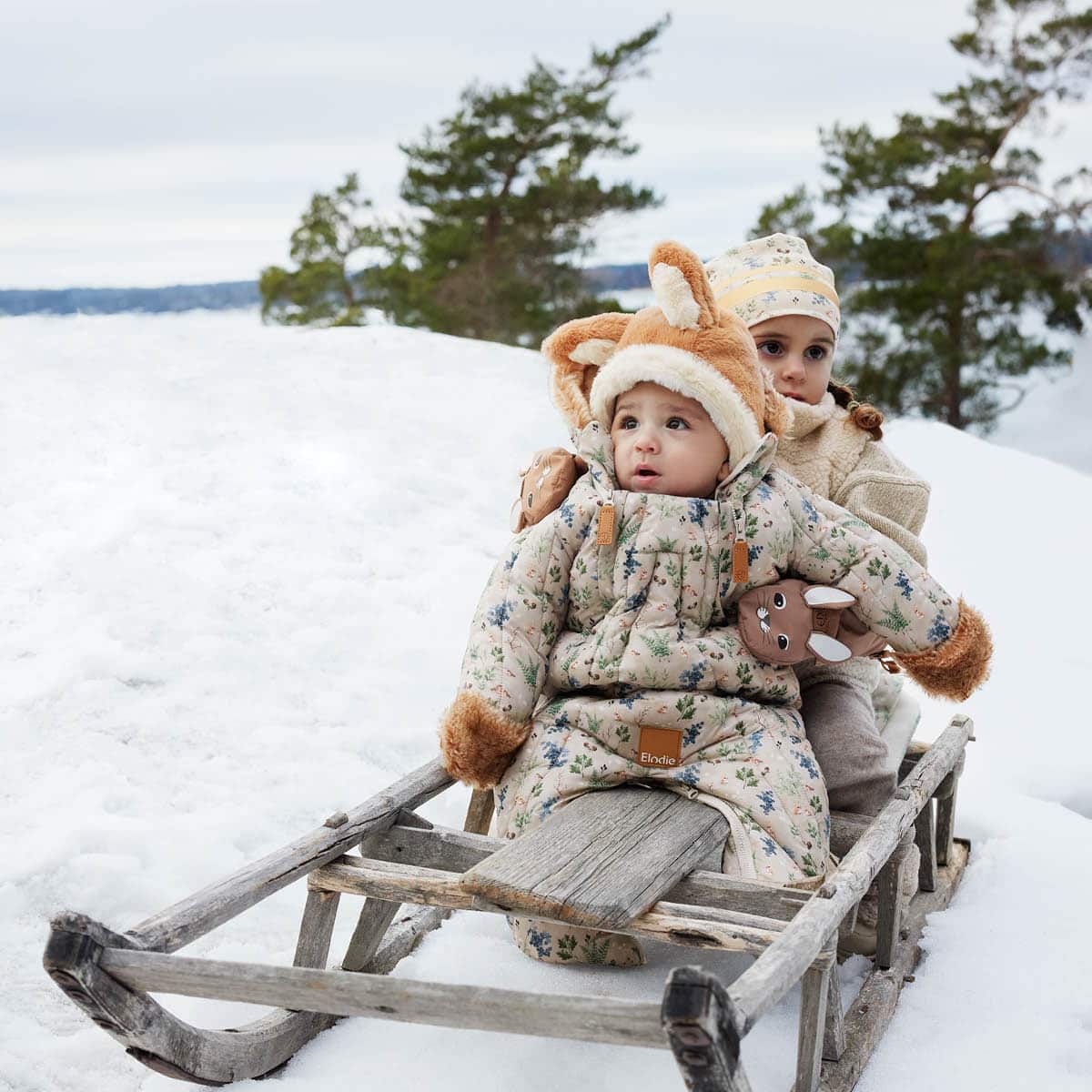 Elodie Details Babymössa Vintage Varmfodrad - Bunny Darling 3-6 månader - Bild 6