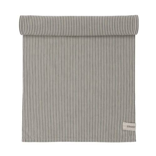 ERNST Löpare 45x150 Randig Grön/Beige