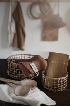 ERNST Servett Lycka vit/grå - Bild 2