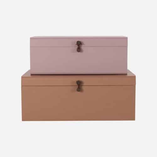 House Doctor Förvaring Metal Beige/Rosa