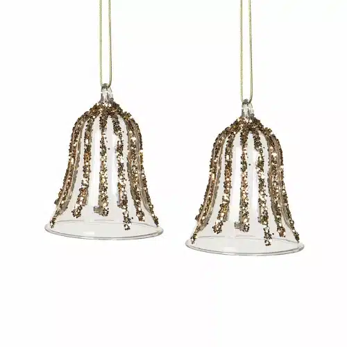 Glasklocka Belle 6,2x8,4cm