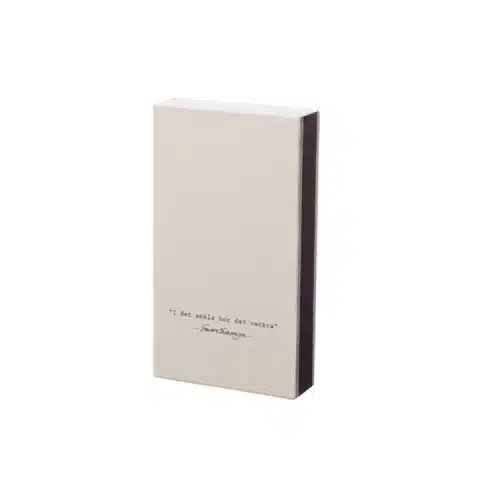 ERNST Tändsticksask Enkla Beige