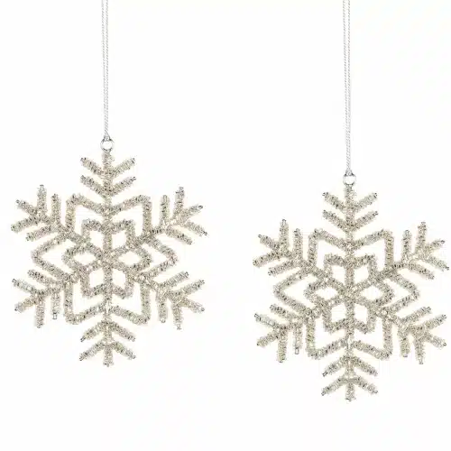 Snöflinga Bella Silver 13cm 1 st