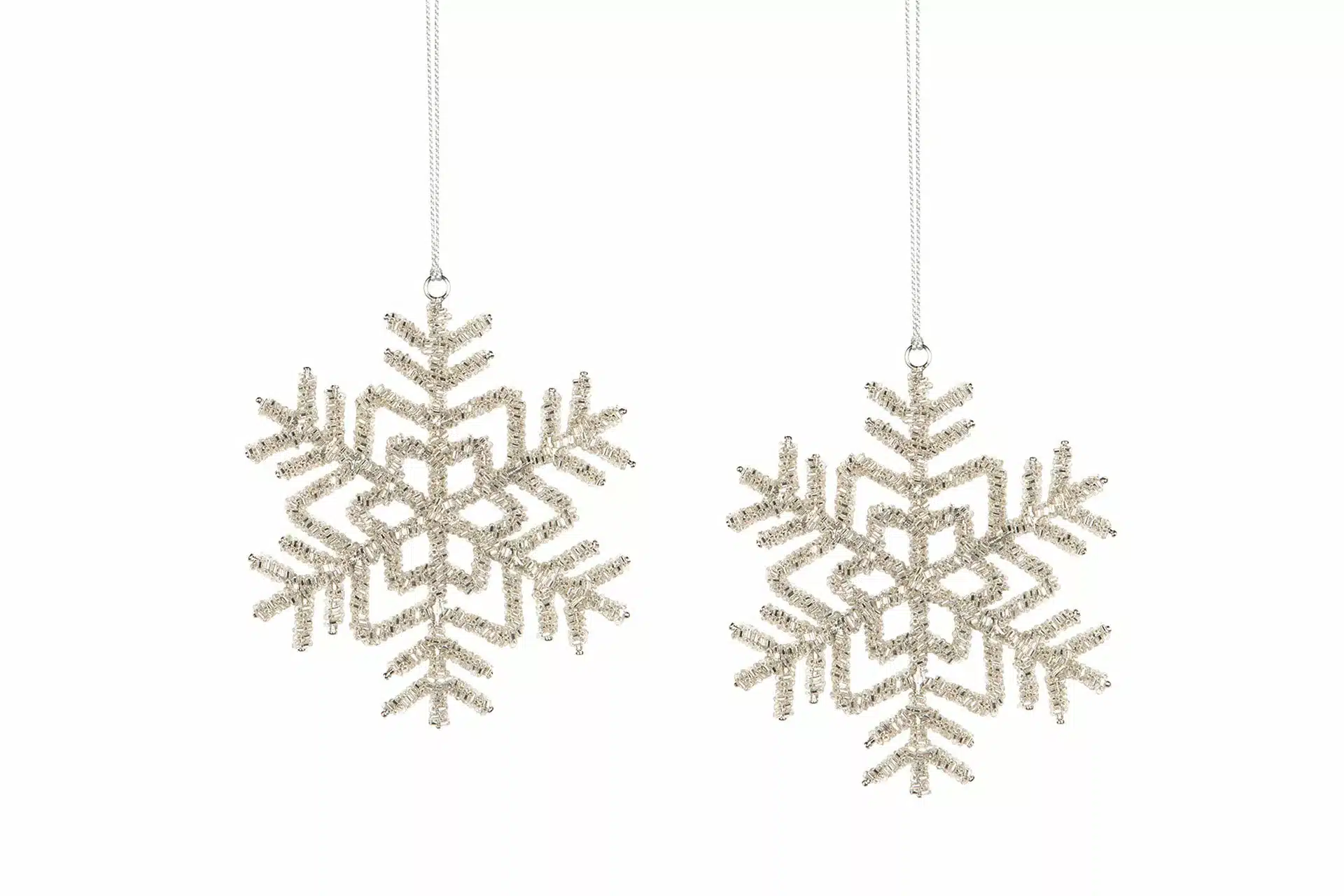 Snöflinga Bella Silver 13cm 1 st