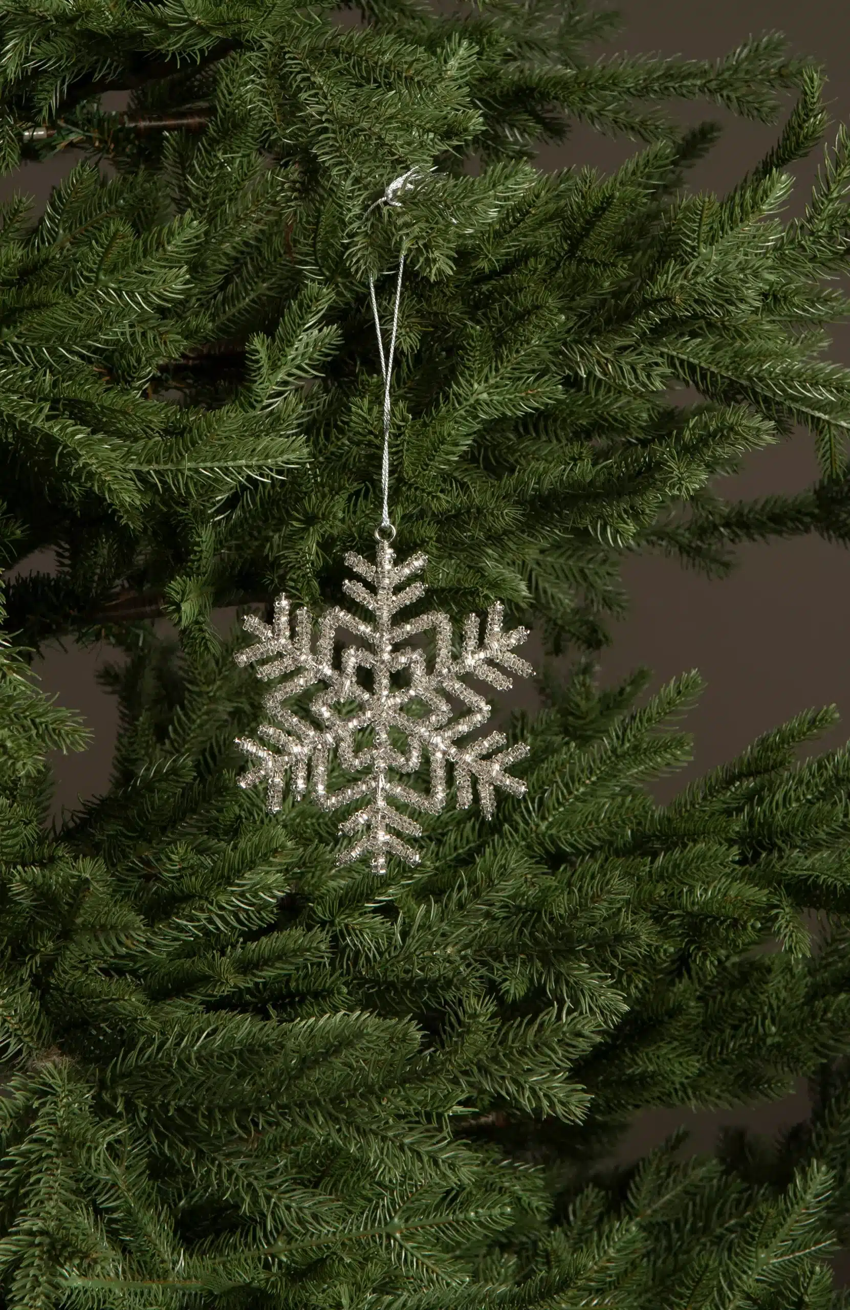 Snöflinga Bella Silver 13cm 1 st - Bild 4