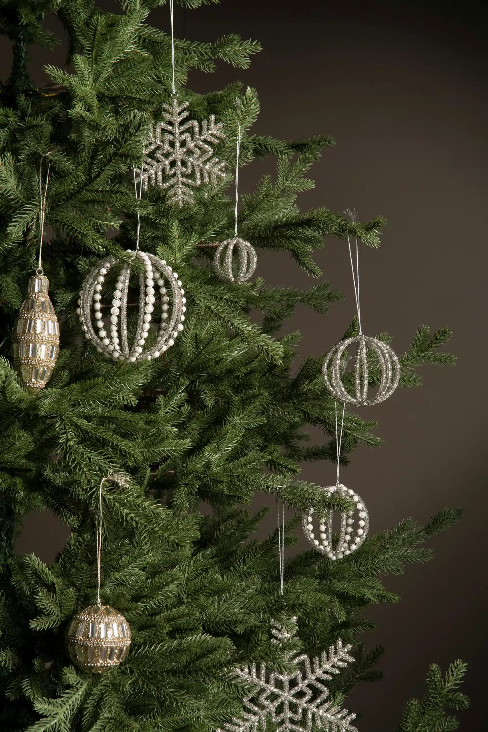 Snöflinga Bella Silver 13cm 1 st - Bild 3