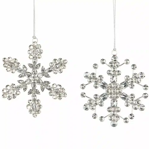 Snöflinga Fiora Silver Mix 11cm