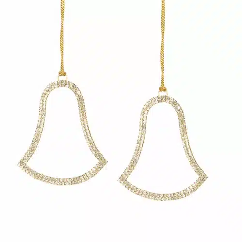 Klocka Hänge Guld 8cm