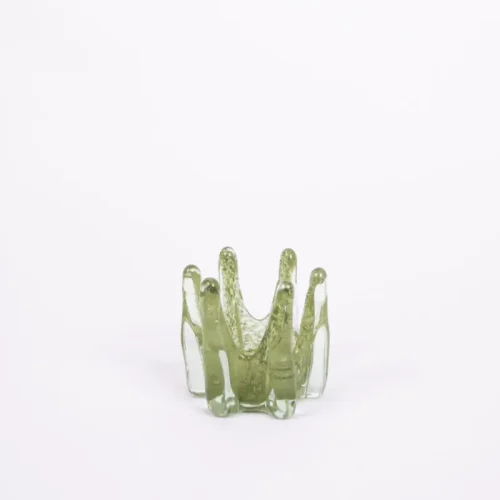 Olsson & Jensen Ljuslykta Helix olivgrön 10,5 cm