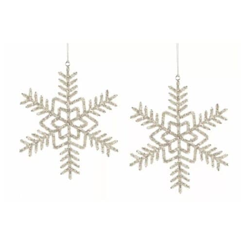 Snöflinga Bella Silver 20cm