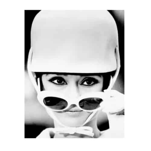 Cobra Art Tavla Audrey Hepburn Cap plexiglas