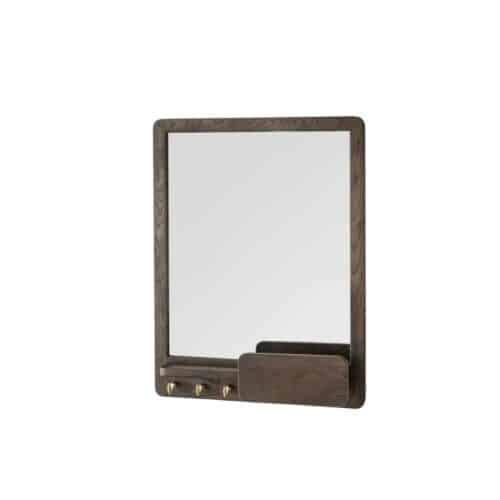 Rowico Inverness Spegel, Brun, 45x10x60 cm