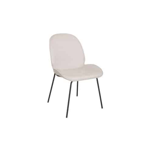 OLIVIA Matstol i beige tyg