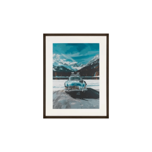 Tavla Mercedes on Ice St. Moritz 70 x 90 cm