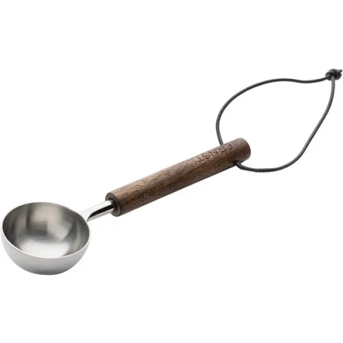 ERNST Kaffemått, mörkt trä/metall