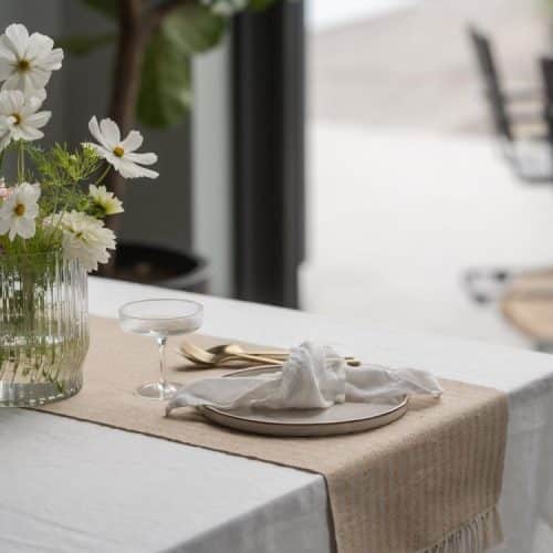 Adam Löpare Offwhite 33x120cm