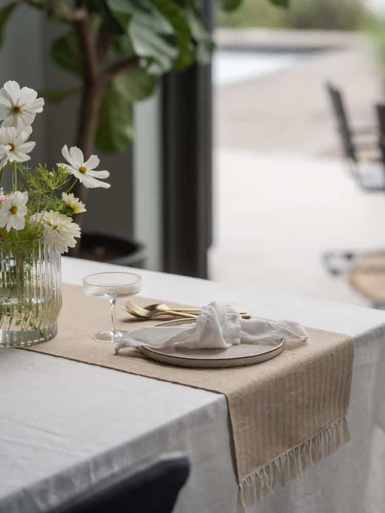 Adam Löpare Offwhite 33x120cm