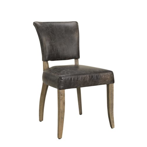 Artwood Matstol Mimi Leather fudge