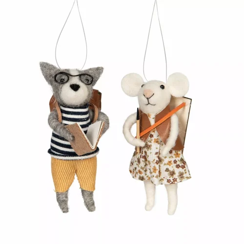 Ulldjur Mus/Hund Skolbarn Häng Mix 1st