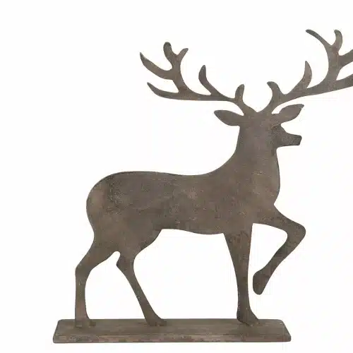 Hjort Siluett Metall