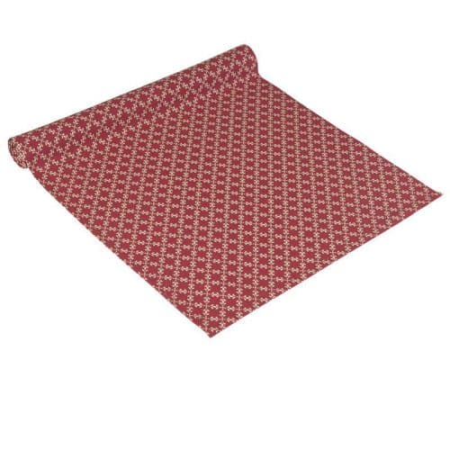 Bordslöpare Ines Röd 40X140 cm