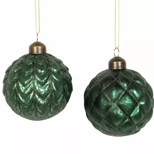 Glaskula Wish Grön Ø8cm