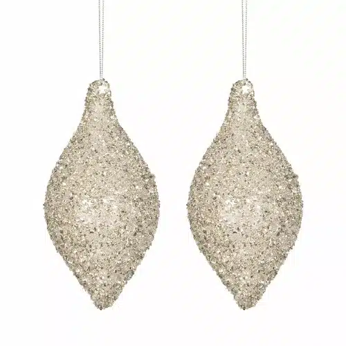 Glaskula Dazzle Silver 6x13cm