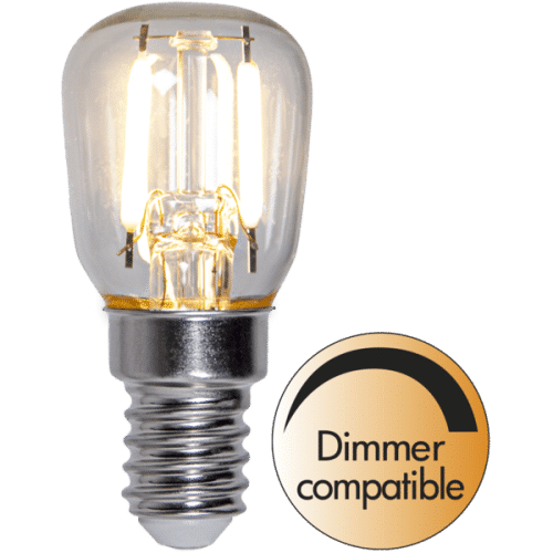 Star Trading LED-lampa E14 ST26 Clear White Filament