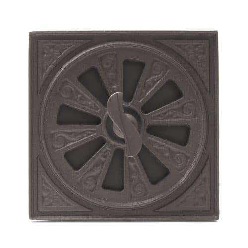 Rosettventil i gjutjärn 144x144 mm
