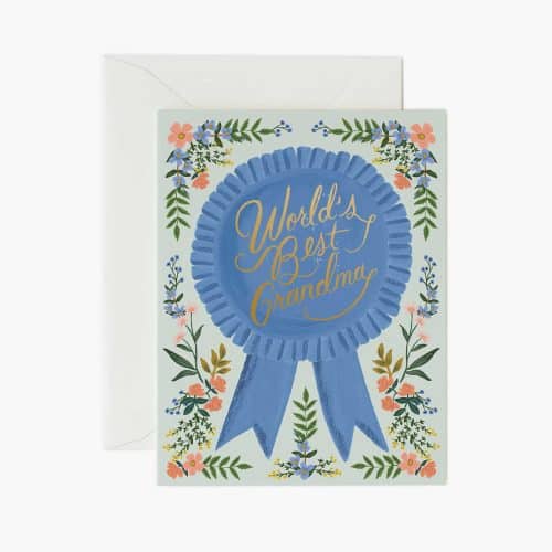 Parlebo World´s Best Grandma kort