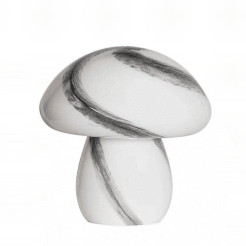 Mira Mushroom Bordslampa H30 cm Vit/Svart