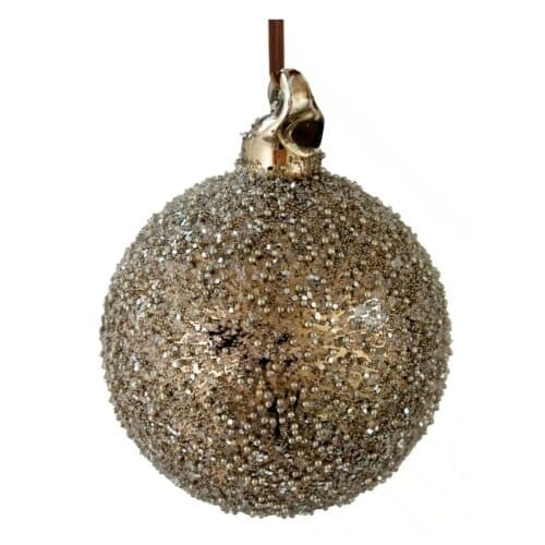 Shishi Glaskula rökt pärlstav 8cm