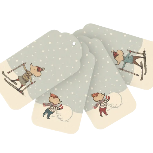 Maileg Julklapps Etiketter 12-Pack