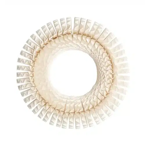 Watt & Veke Stockholm Krans 35 cm, Vit