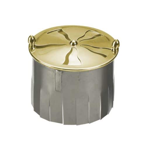 Spiralventil av mässing