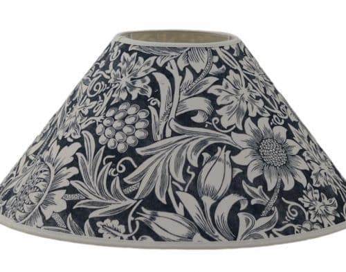 Sunflower Lampskärm Indigo William Morris