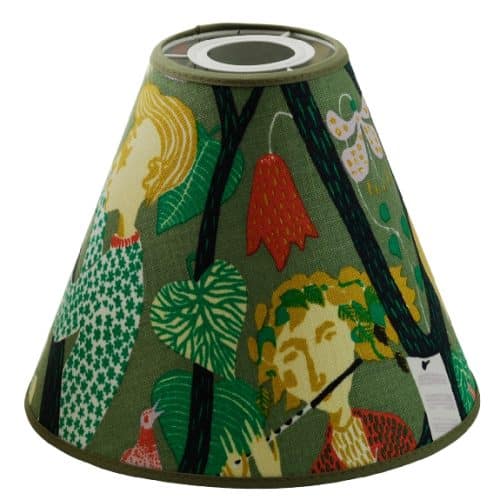 Melodi Lampskärm Grön - Stig Lindberg