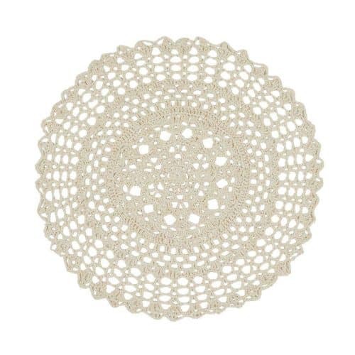 Bordstablett Britta offwhite