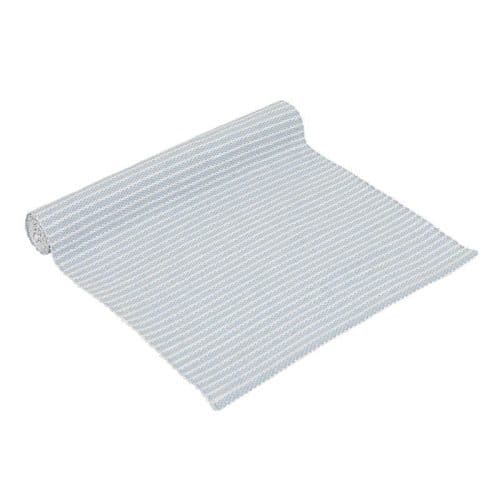 ABBE DENIM Löpare ljusblå 35X120cm