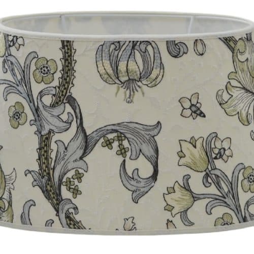 Lampskärm Golden Lily Embroidery Dove Willam Morris