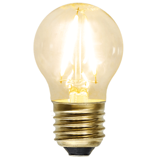 LED-LAMPA E27 G45 SOFT GLOW