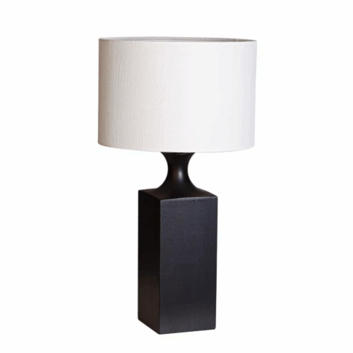 By Rydéns Woody bordlampa H56cm svart/vit