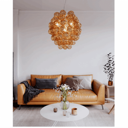 By Rydéns Deluxe taklampa konjak