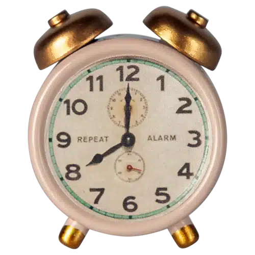 Maileg Väckarklocka, Mus - Powder