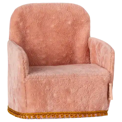 Maileg Fåtölj, Mus - Rose