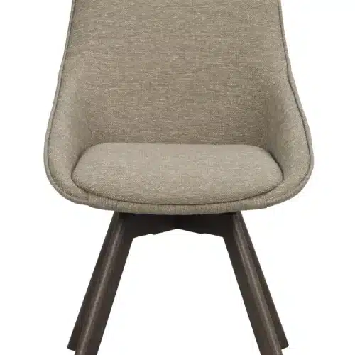 Rowico Alison Stol, Snurrfunktion, Mörkbeige/brun