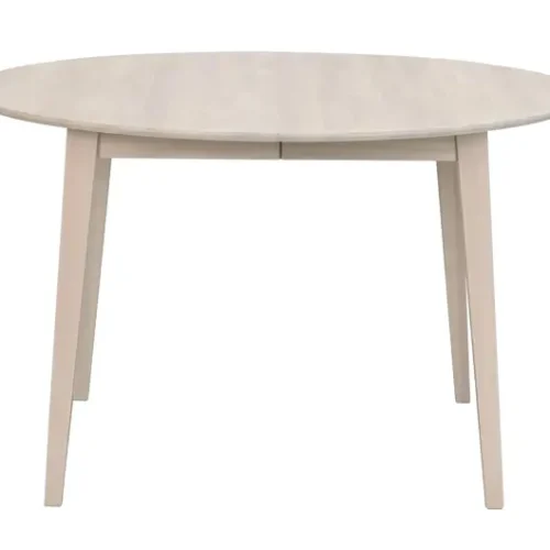 Rowico Filippa matbord runt 120/165 vitpigmenterad ek