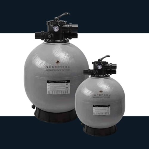 Sandfilter Nordpool V-500 med topventil