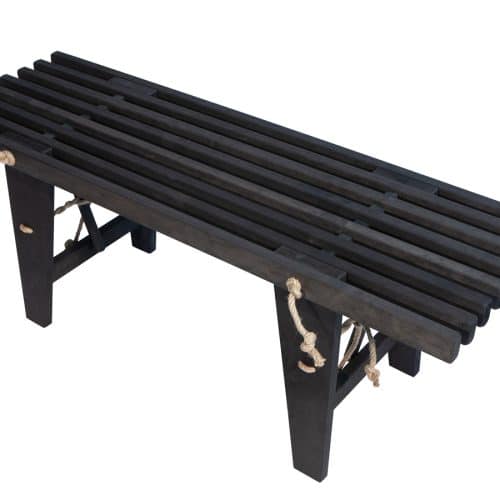 Hillerstorp ECOBENCH 120 CM AL SVART OLJAD